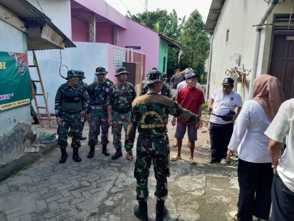 Karya Bhakti bedah rumah dalam rangka hari juang TNI AD ke 79