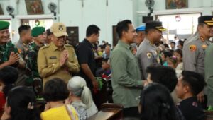 “Pj Bupati dan Kapolda Pantau Pelaksanaan Natal di Gereja Santa Odelia
