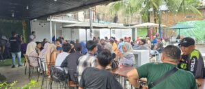 Silaturahmi dan bakti sosial IJTI Beserta media online Sumut