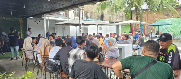 Silaturahmi dan bakti sosial IJTI Beserta media online Sumut