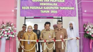 “Pj Bupati Tangerang Resmikan Gedung Pelayanan Hemodialisa