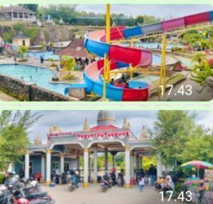 Woow Wisata Istana Pasir Sangat Ramai Didatangi Para Pengunjung Wilayah Jalan Raya Lingkar Selatan.