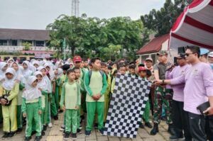 Semarak HUT ke-80 RI, Kecamatan Balaraja Gelar Jalan Santai