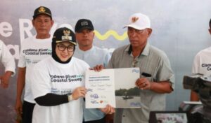 Hadiri Cisadane River Costal Sweep, Wabup Intan: Lingkungan Yang Bersih dan Sehat adalah Hak Sekaligus Kewajiban Bersama