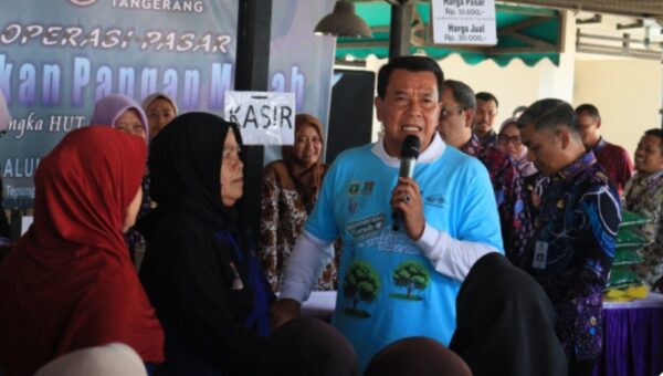 Sambut HUT Ke-393, 2.000 Paket Sembako dan 3 Ton Beras Disalurkan di Tigaraksa