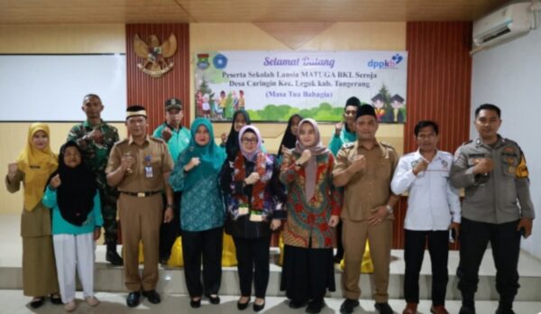 Wabup Intan Kunjungi Sekolah Lansia Matuga Desa Caringin Legok