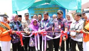 Bupati Resmikan Gedung Revitalisasi SDN Buaran Mangga IV Kecamatan Pakuhaji