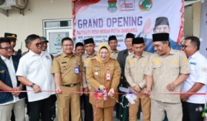 Wabup Intan Resmikan Koperasi Desa Merah Putih Sangiang Sepatan Timur