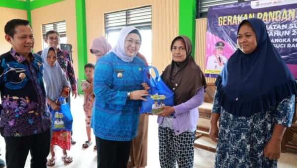 Wabup Intan Monitoring Pelaksanaan GPM Di Kecamatan Sukamulya