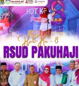 Hari Jadi Ke-8 Tahun RSUD Pakuhaji Menjadi Momentum Refleksi Sekaligus Penguatan Komitmen Pelayanan Yang Humanis Dan Berkualitas