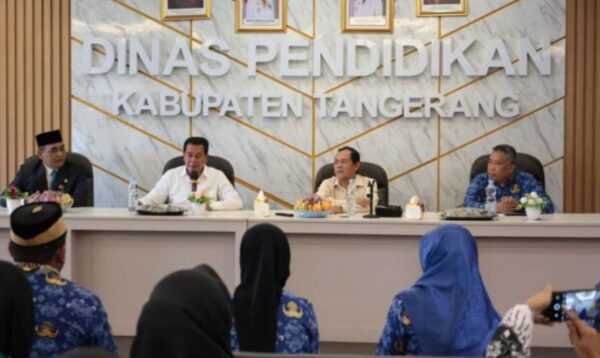 Bupati Tangerang Minta Para Kepala Sekolah SD SMP Tingkatkan Kompetensi dan Inovasi