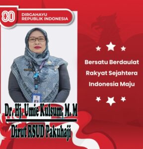 Dirut RSUD Kabupaten Tangerang Beserta Staf Dan Jajaran Mengucapkan HUT RI Ke – 81,17 – Agustus – 1945/17 – Agustus – 2026