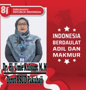 Dirut RSUD Kabupaten Tangerang Beserta Staf Dan Jajaran Mengucapkan HUT RI Ke – 81,17 – Agustus – 1945 & 17 – Agustus – 2026